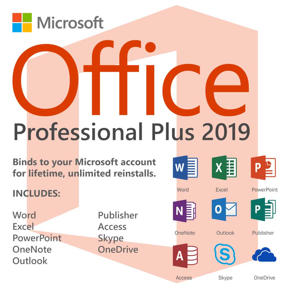 Microsoft Windows 10 Pro Retail+Microsoft Office 2019 Profesional Plus ...
